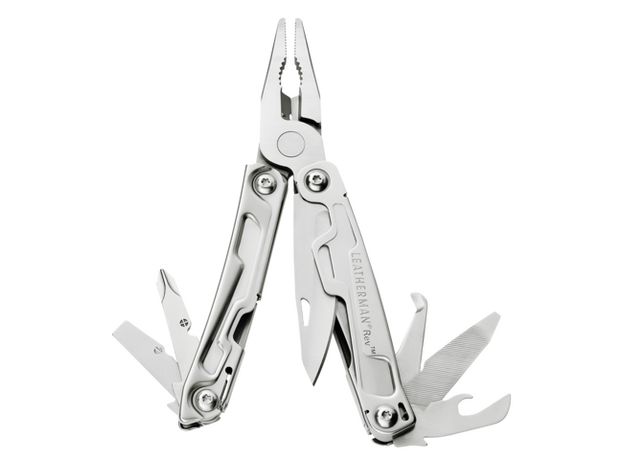 Мультитул Leatherman Rev, 14 функций, нейлоновый чехол купить за 8990 руб. в интернет-магазине "Быстрый Стрелок" ☎ +7 (495) 245-0077 ☎ +7 (965) 245-0077 ✈ Быстрая доставка по Москве и России. Фото №2