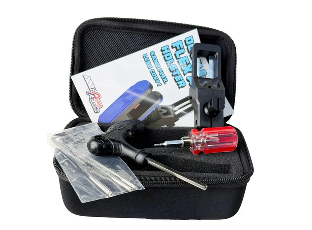 Спортивная скоростная кобура DAA FLEX AIR без блока купить за 16900 руб. в интернет-магазине "Быстрый Стрелок" ☎ +7 (495) 245-0077 ☎ +7 (965) 245-0077 ✈ Быстрая доставка по Москве и России. Фото №4