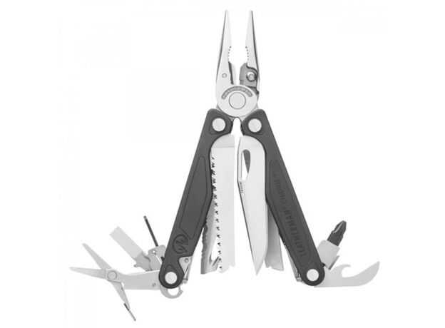 Мультитул Leatherman Charge Plus, 17 функций, нейлоновый чехол купить за 36990 руб. в интернет-магазине "Быстрый Стрелок" ☎ +7 (495) 245-0077 ☎ +7 (965) 245-0077 ✈ Быстрая доставка по Москве и России. Фото №1